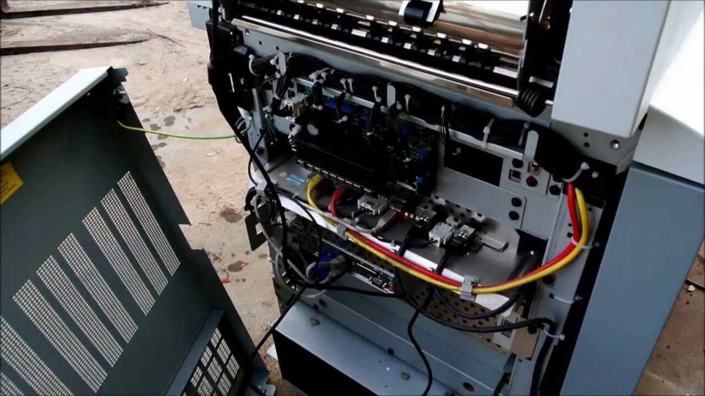 Photocopier being fixed in Blackburn